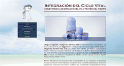 Desktop Screenshot of integraciondelciclovital.com